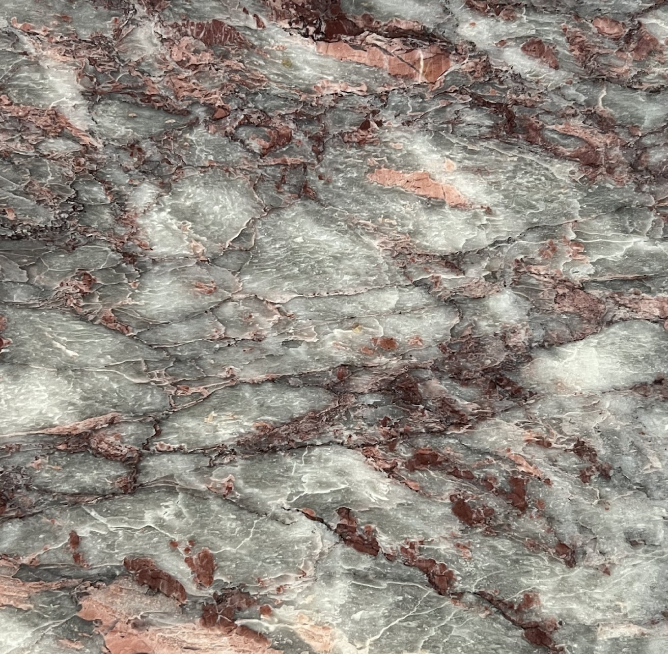 Green marble coffee table