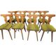 Lot  8 chaises bistrot 1970"