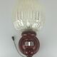 60s 70s lamp light wall lamp wood chrome glass Space Age Design