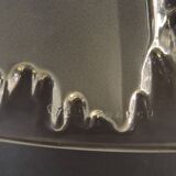 Signed ezan france frosted glass icicle shades set of 3 – art deco lighting