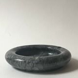 Cendrier marbre gris veiné, Italie 1970