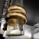 Beveled mirrored tray, Art Deco 1940, Saint-Gobain France