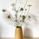 Ceramic vase with foliage design, 1970s