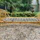 Vintage 1960 rattan basket 90x190