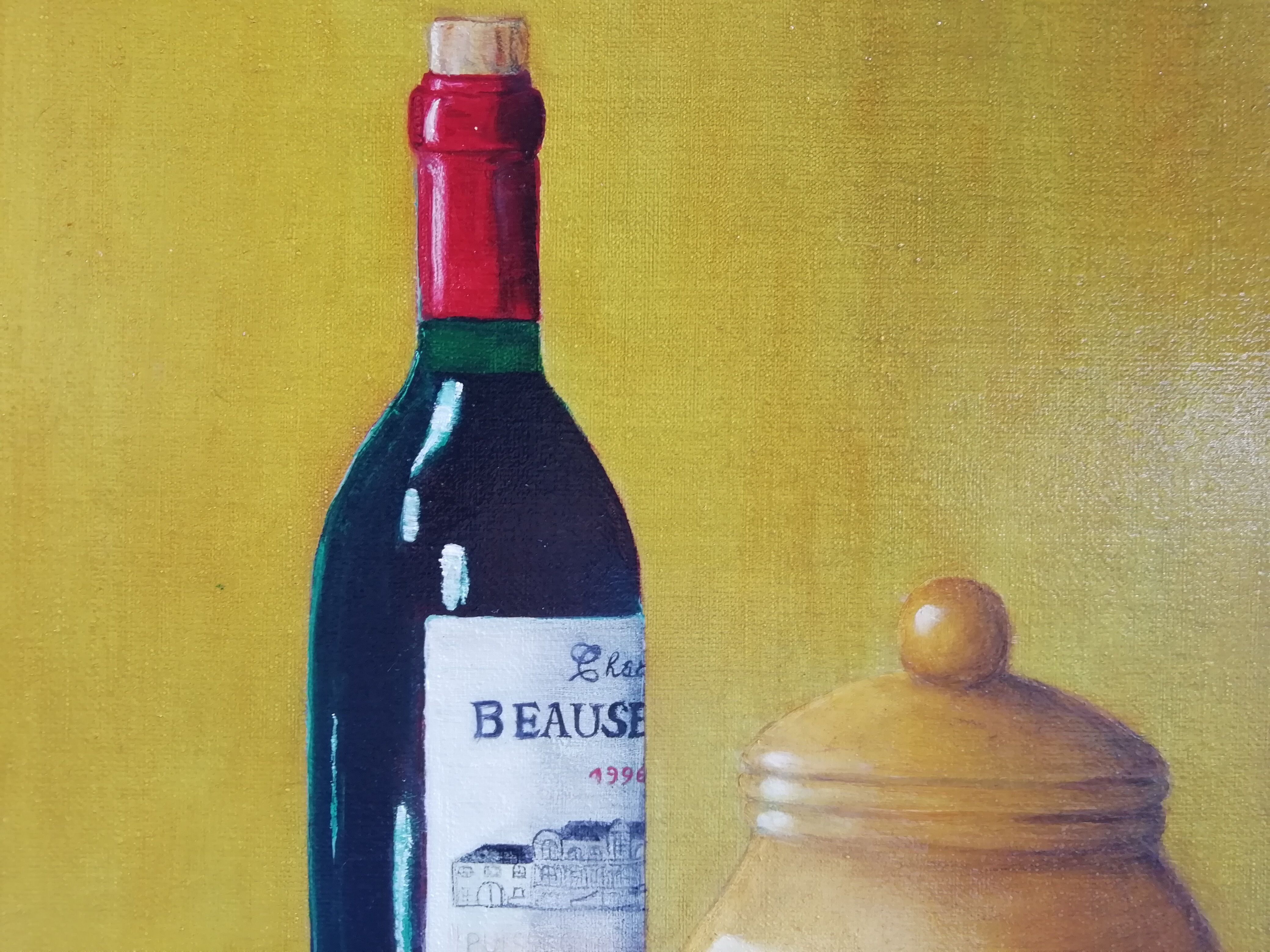 Oil on canvas still life