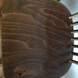 Set of 6 chairs Baumann Menuet in beech, compass feet