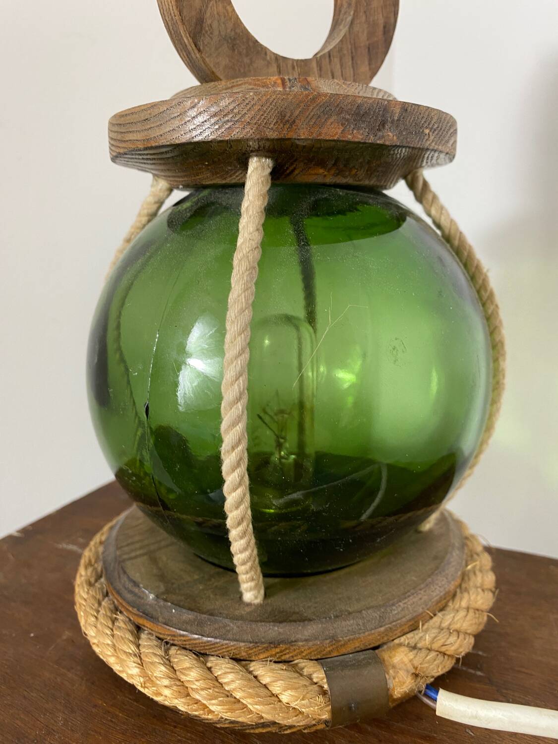 Lampe marine boule flotteur