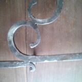 Dessous de plat en fer forgé ancien
