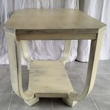 Patinated Art Deco coffee table