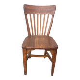Vintage wooden bistro-style chair