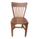 Vintage wooden bistro-style chair