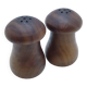 Salières et poivrières en bois