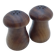 Salières et poivrières en bois