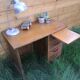 Bureau vintage d'enfant