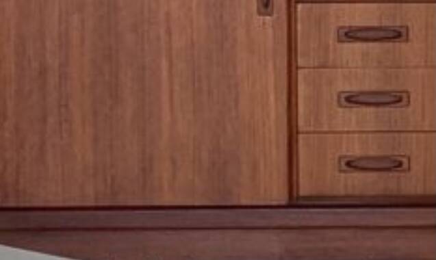 Vintage Scandinavian teak sideboard