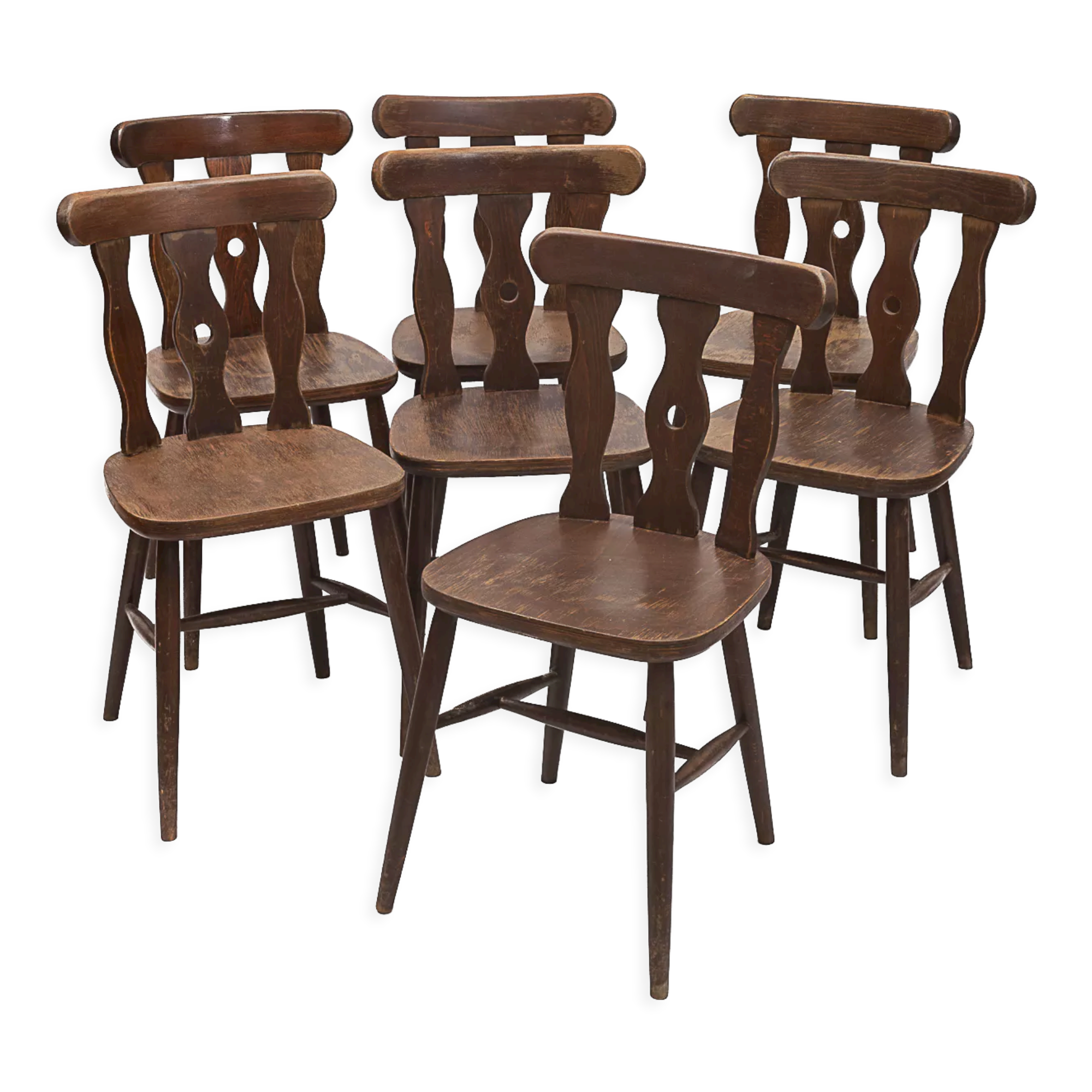 wooden bistro chairs for sale