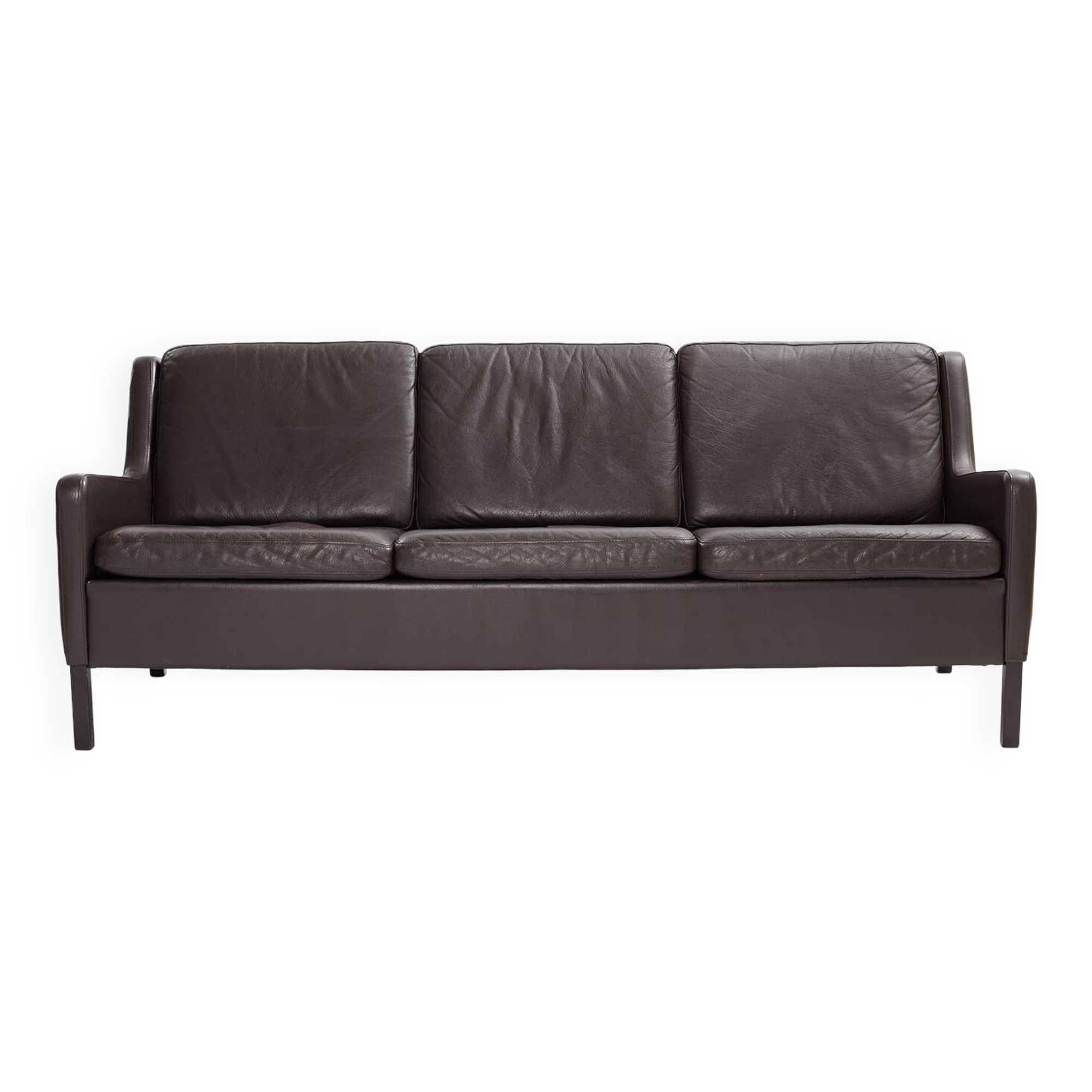 Canapé vintage en cuir, danemark