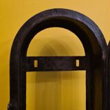 Antique French Wrought Iron Wall Lamp, partly from 1600s
