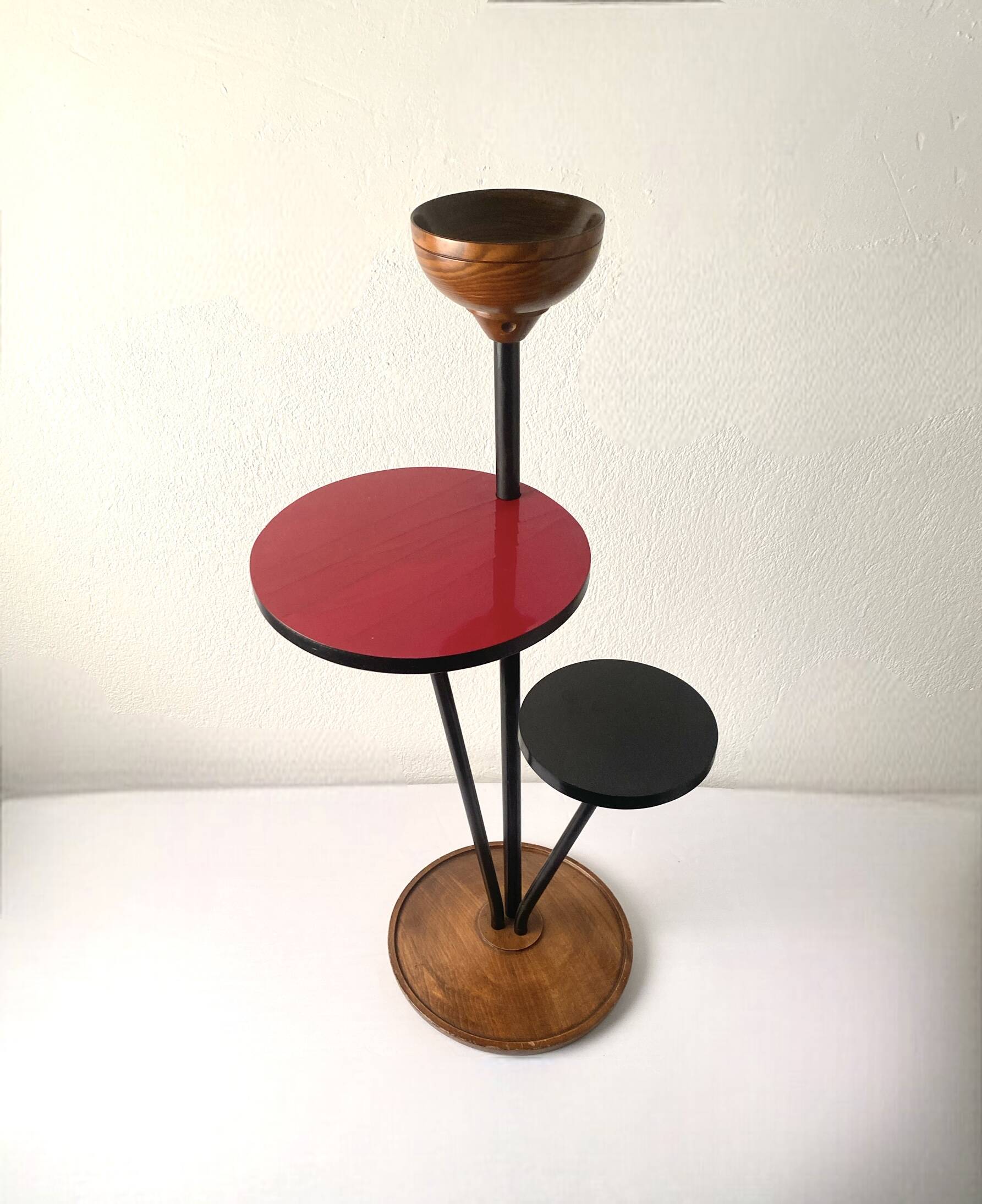 Plant holder / end of sofa 50s/60s