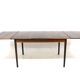 Danish rosewood “portfolio” dining table, 1960s