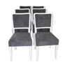 Art Deco Dining Chairs, Set of 6