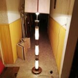 Vintage chrome and glass floor lamp 5 lights