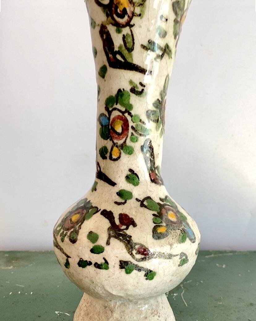 Vase céramique Kadjar, Iran