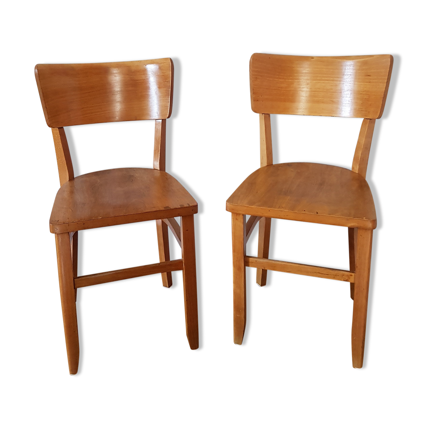 Pair of bistro chairs
