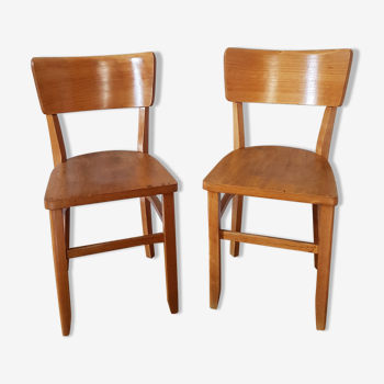 Pair of bistro chairs