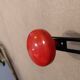 Wall-mounted metal coat rack with 5 hooks