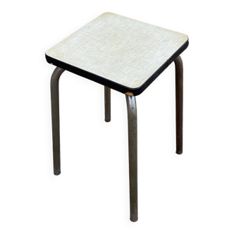 Light green formica and steel stool from 1990.