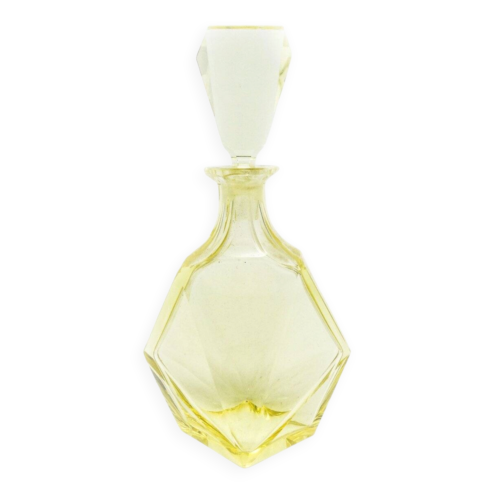 Art Deco carafe from Moser, Czechoslovakia, 1930s