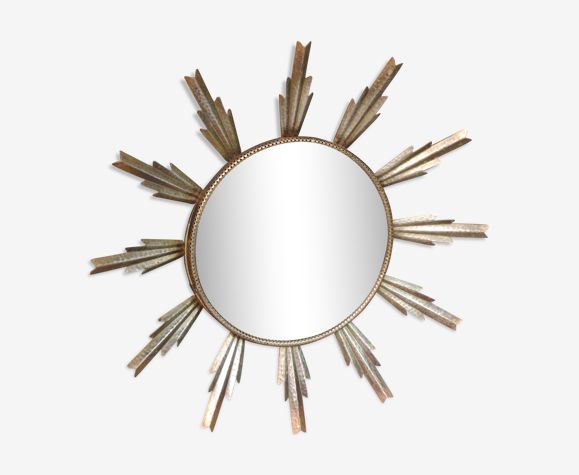 Miroir soleil vintage 1970 - 48cm