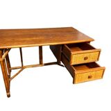 Rattan desk