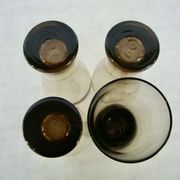 Série de 12 verres en verre soufflé