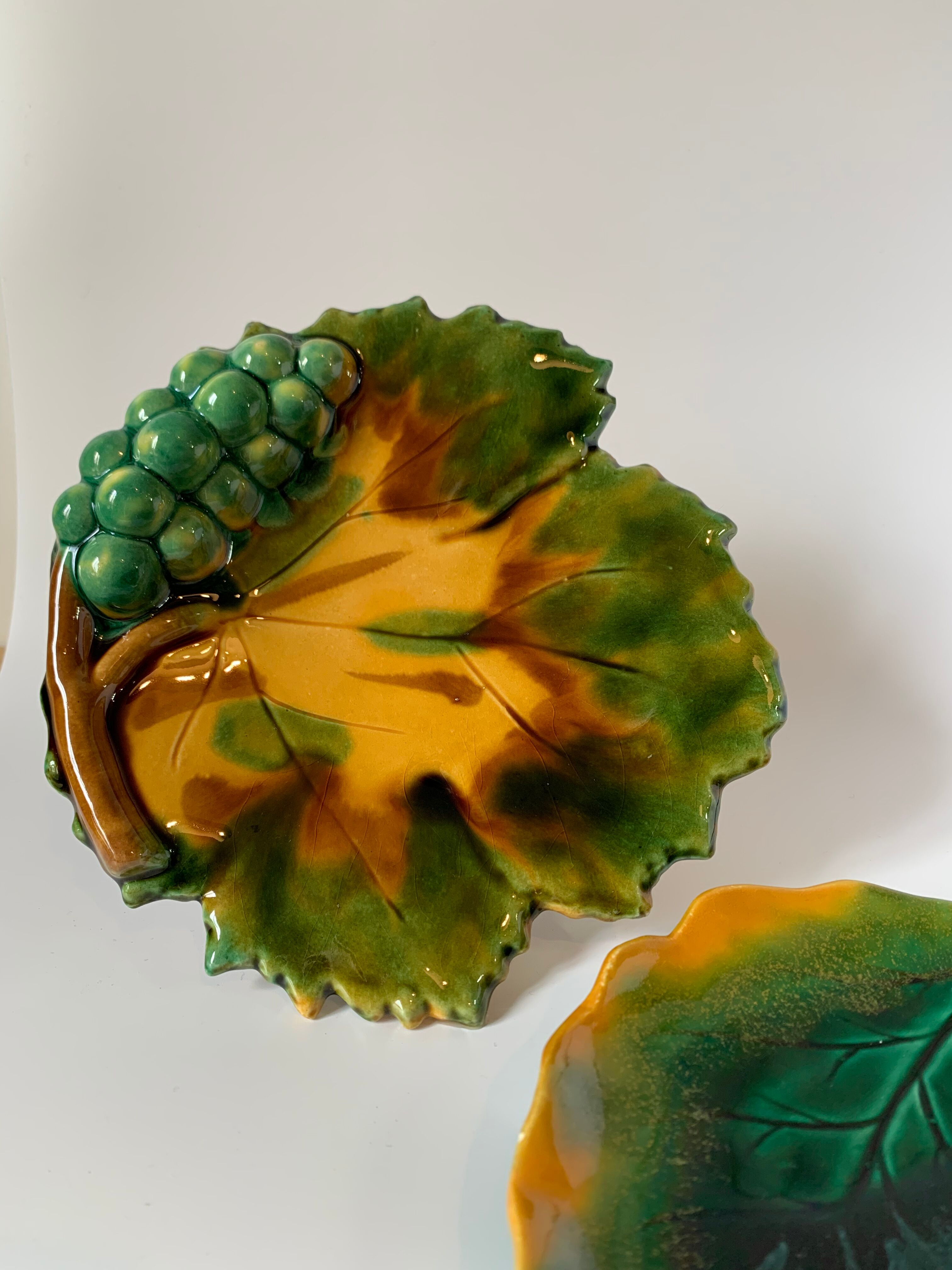 Beautiful porcelain leaves