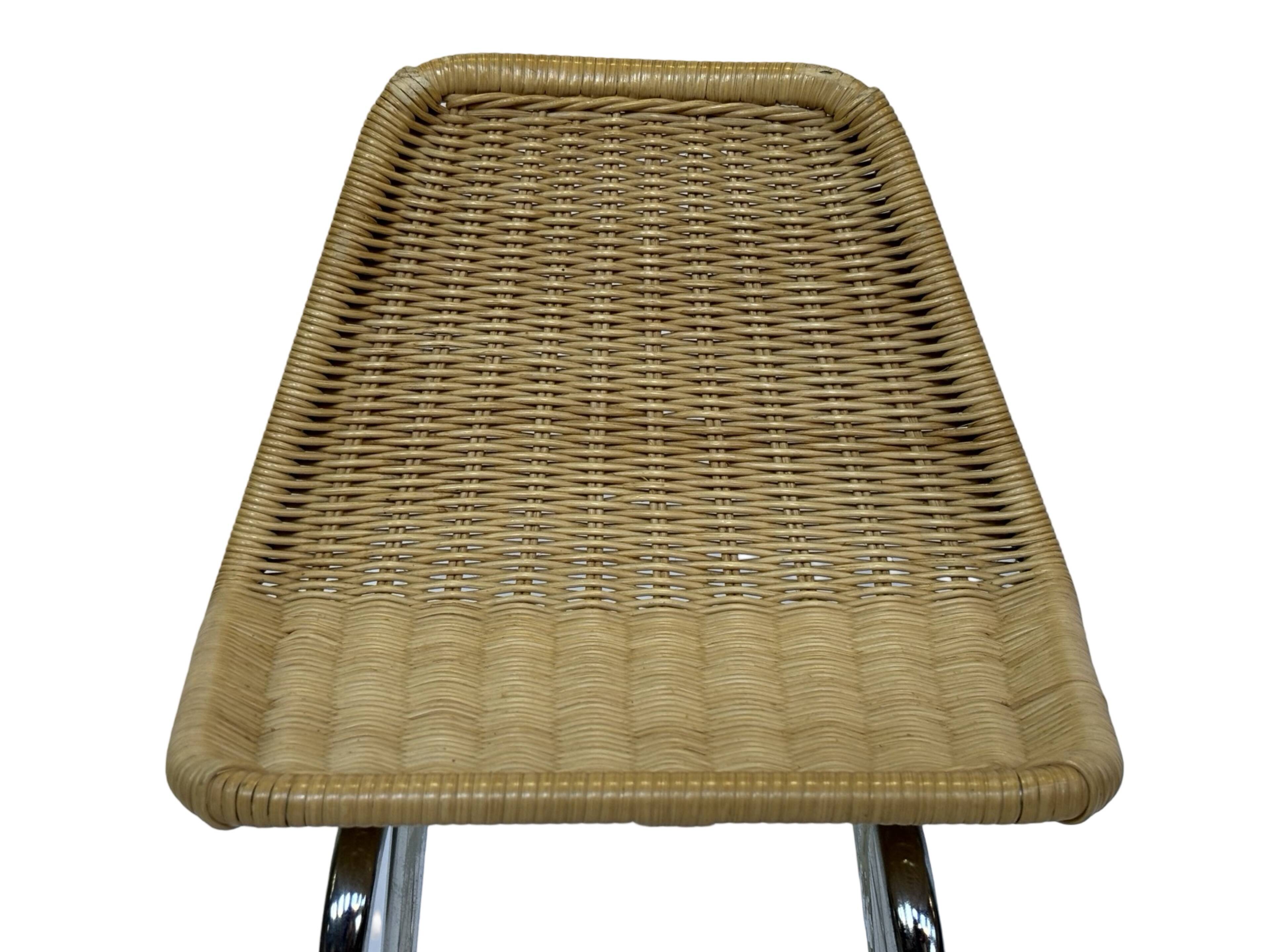 Vintage stool barstool Dirk van Sliedregt Rohe Noordwolde 1960 Netherlands