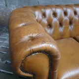 Old Chesterfield sofa 2 seater 140 cm