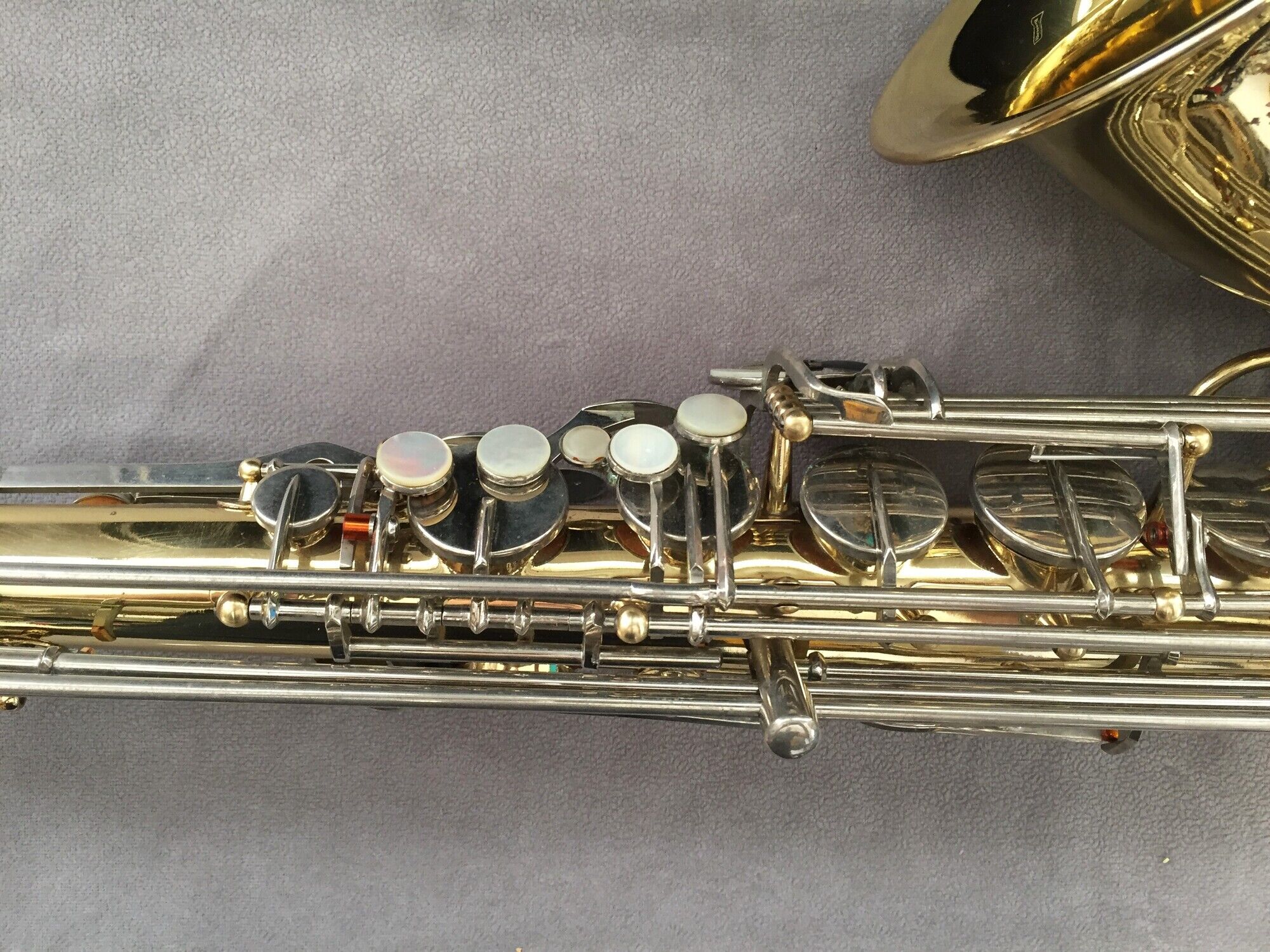 Musical instrument golden tenor blessing saxophone made in usa