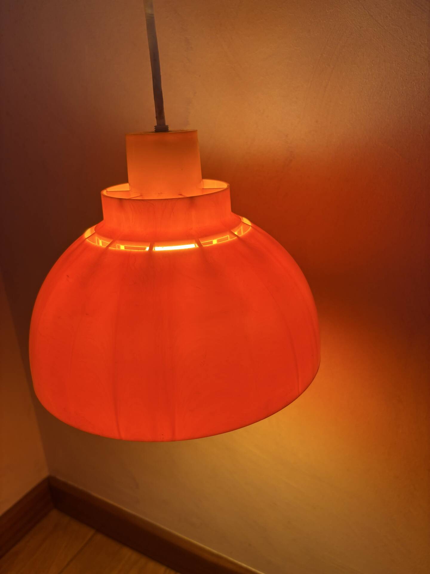 Lustre minisol by k. kewo for nordisk solar, denmark, 1970