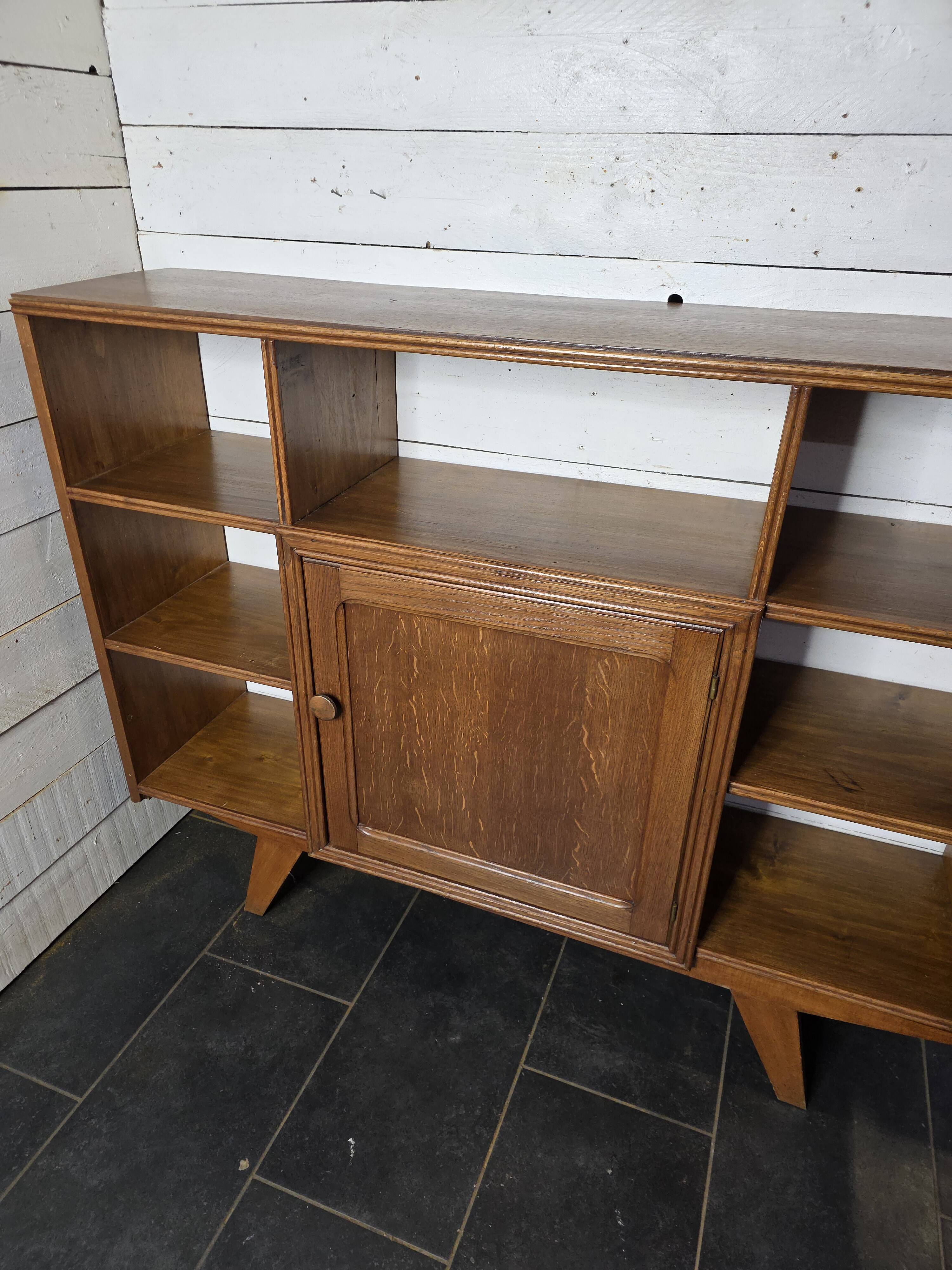 Vintage 60s bookcase sideboard