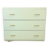 Vintage compass feet chest of drawers