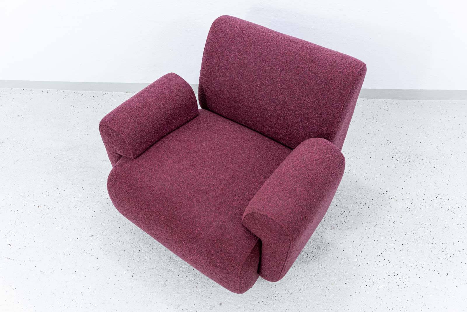 Vintage Lounge Chair By Eberhard Geißler, Oelsa, Germany, 1970’s