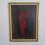After Marino Marini, Dancer, 1960s, Artwork on Wood