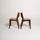 Set of six "Model 89" chairs by Erik Buch for Danish Anderstrup Møbelfabrik