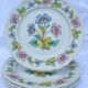 Ensemble de 4 assiettes plates Moulins des Loups