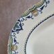 Large oval dish K&G Lunéville model Lisbonne antique 41.5 cm