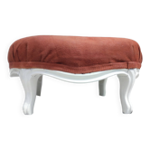 Renovated 19th century wooden footrest