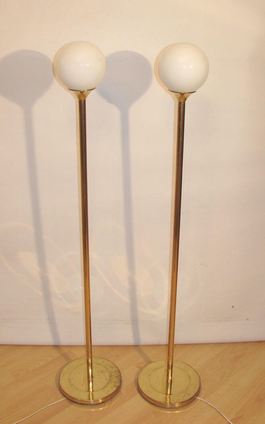 Paire de lampes de sol danoises ABO Randers