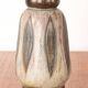 Art Deco period vase in green and gray glazed ceramic by Edouard G